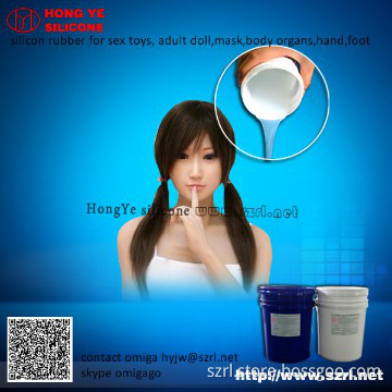 RTV-2 liquid silicone rubber for sex toys